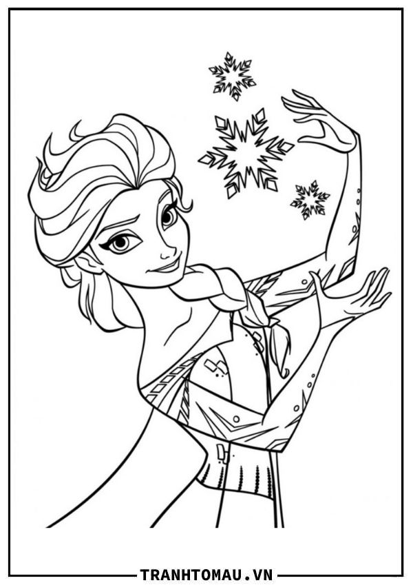 Tặng bé yêu top tranh tô màu Elsa và Anna dễ thương nhất | Elsa coloring  pages, Elsa coloring, Coloring pages for kids