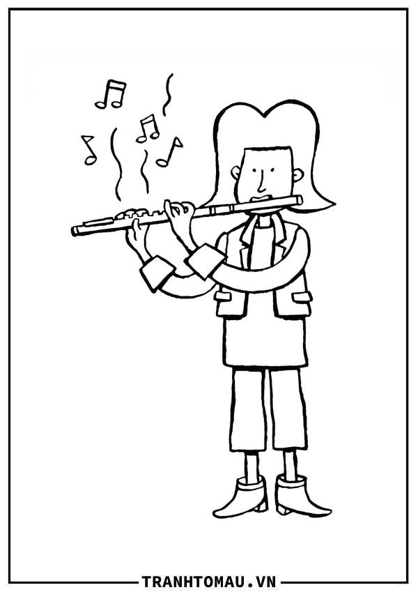 Sưu tập những mẫu tranh tô màu Sáo Trúc bé nào cũng thích