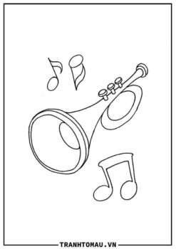 Tô Màu Kèn Trumpet