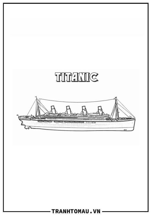 Tô Màu Titanic