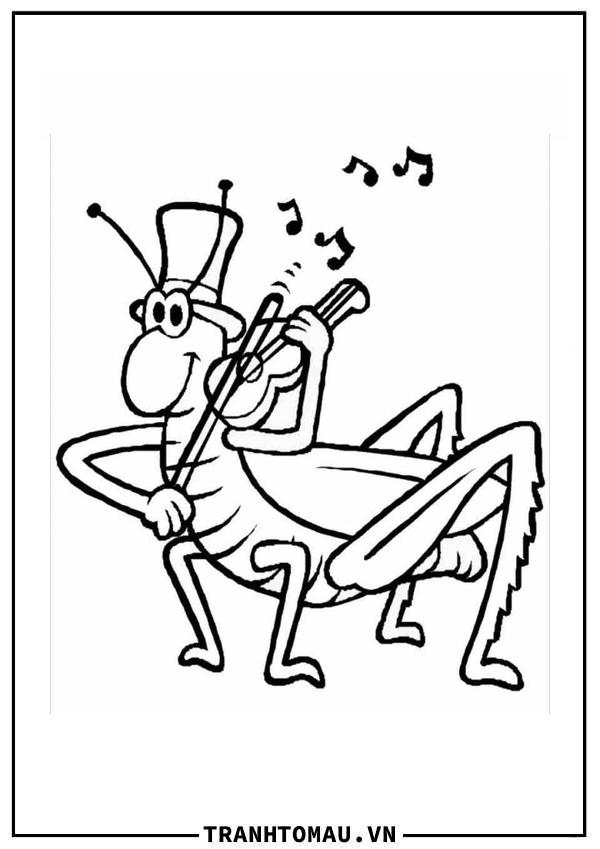 Tuyển chọn những Tranh Tô Màu Con Dế Mèn phiêu lưu kí dành cho bé