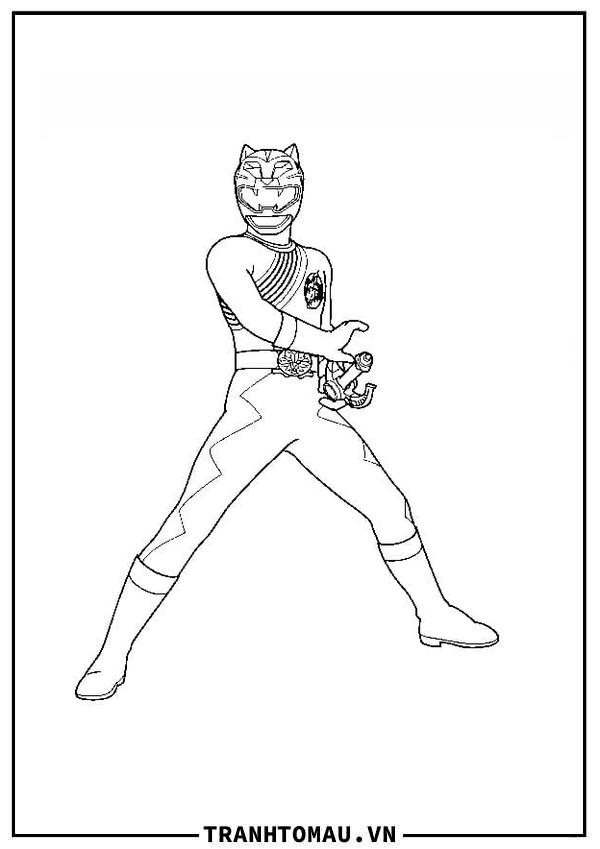 Tranh Tô Màu Siêu Nhân Gao