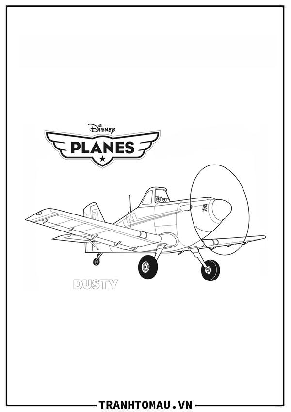 Tranh Tô Màu Thế Giới Máy Bay