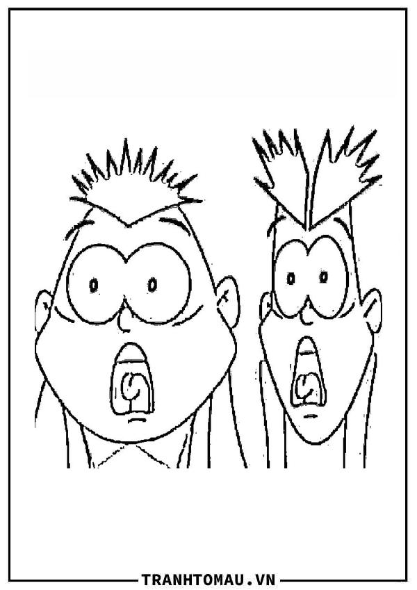 Tranh Tô Màu Tít Và Mít