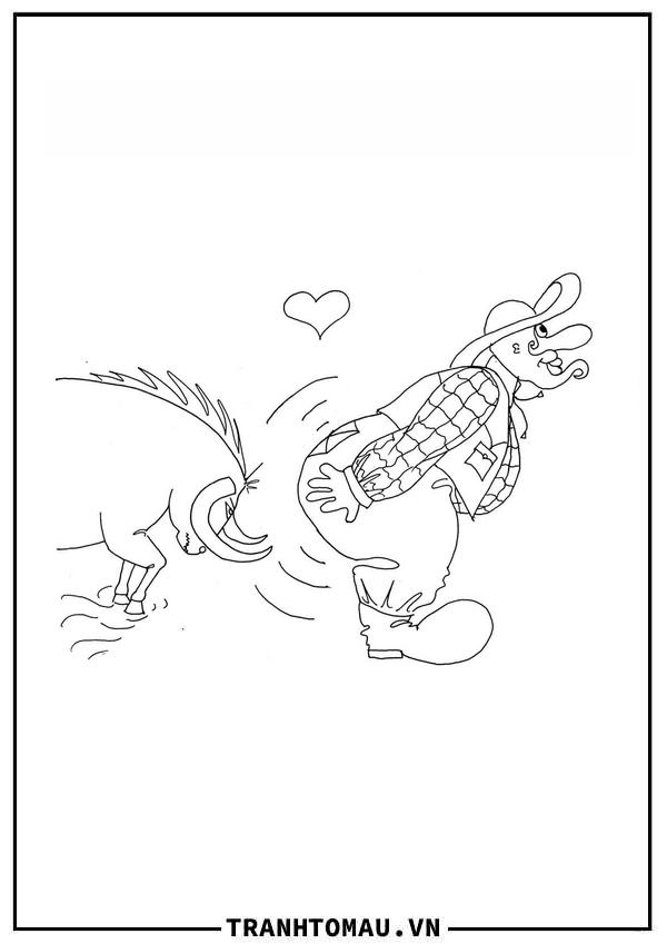 Tranh Tô Màu Vui Nhộn