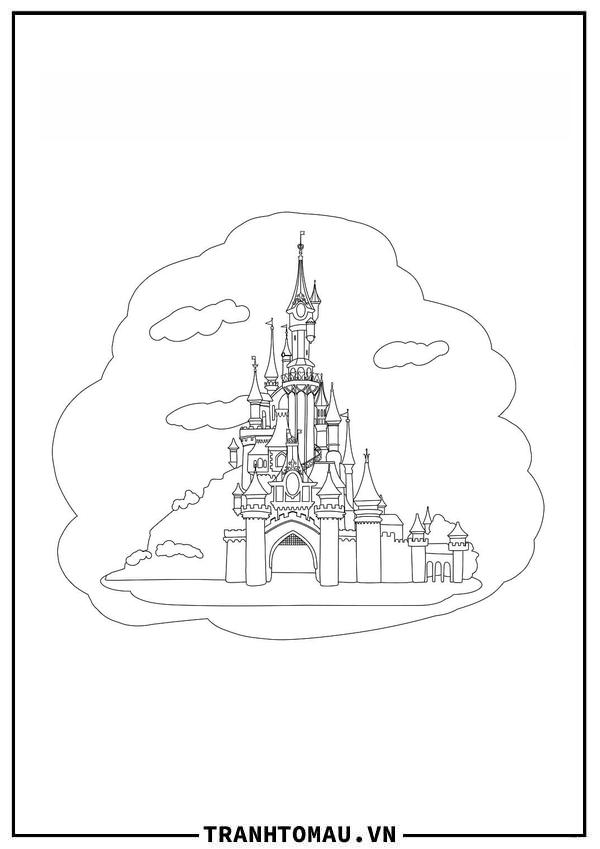 Tranh Tô Màu Disney